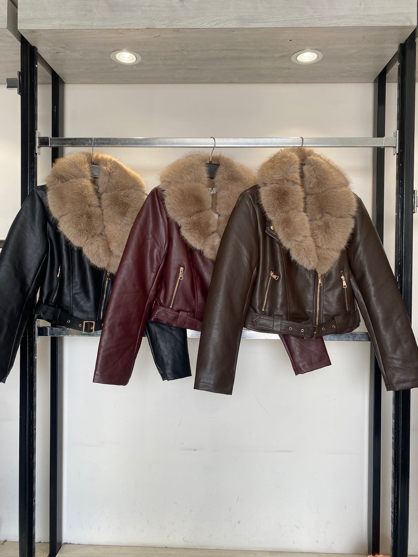 Giubbotto thick fur