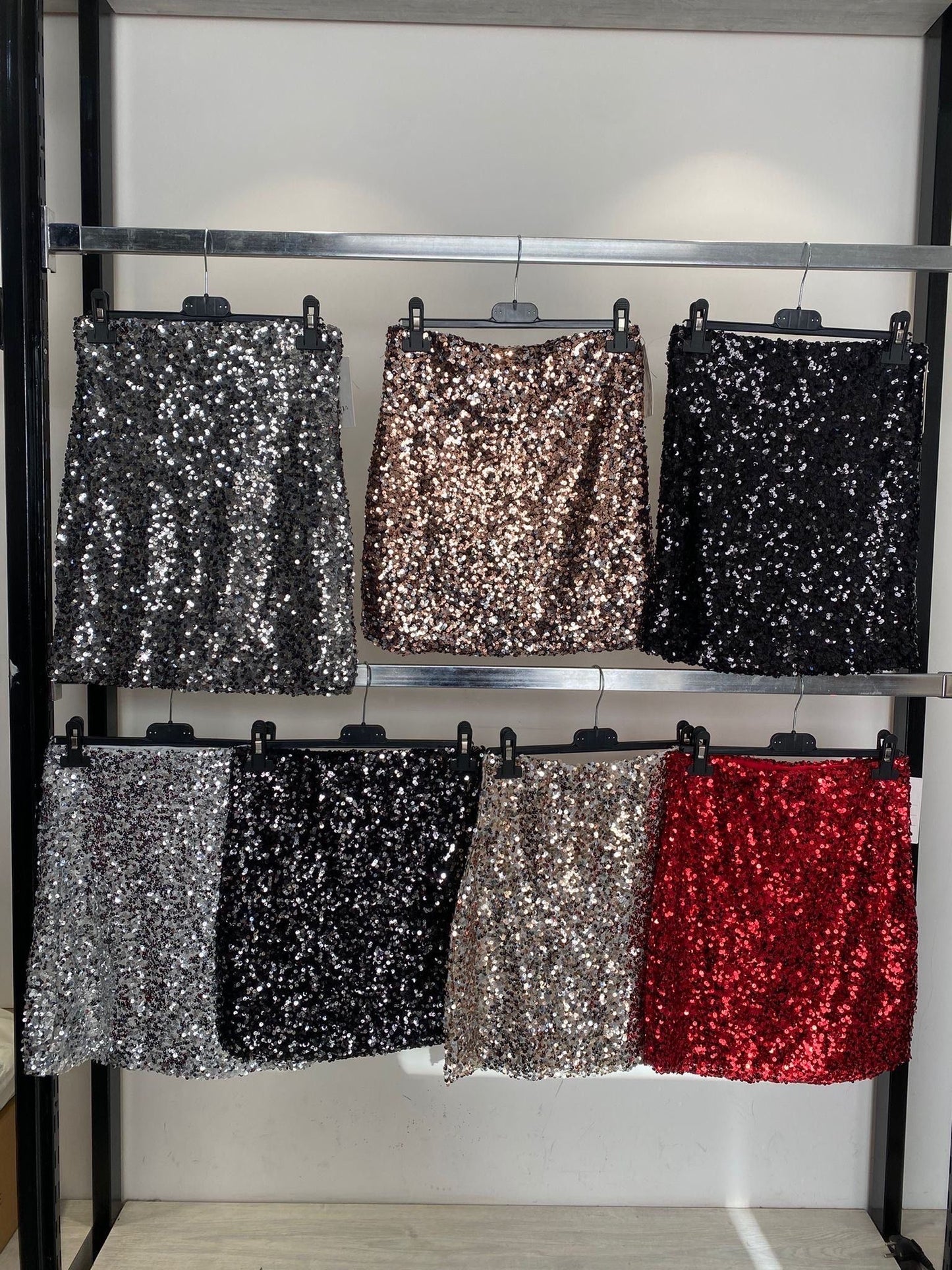 Minigonna Paillettes