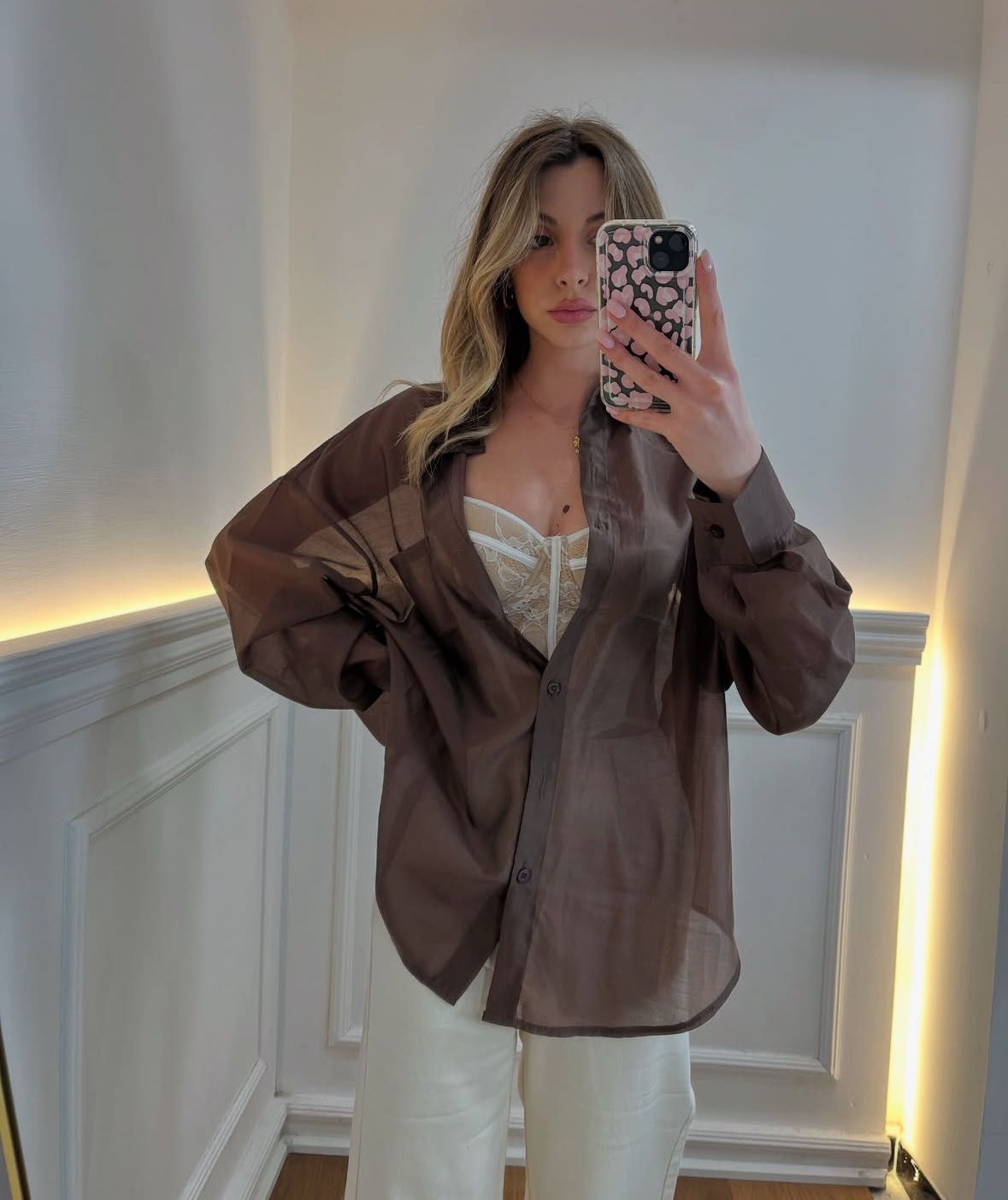 Camicia velata