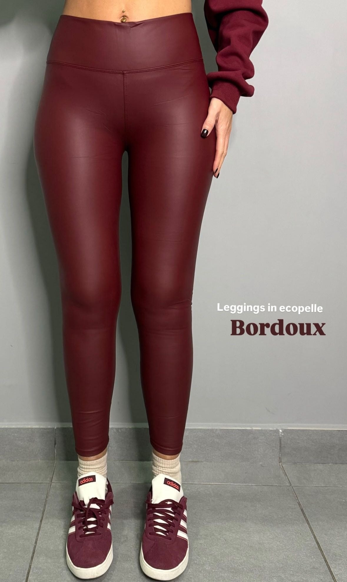 Leggings leather