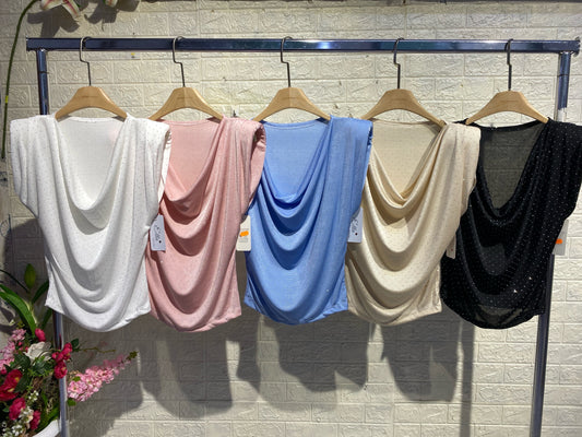 Maglia Lux con strass